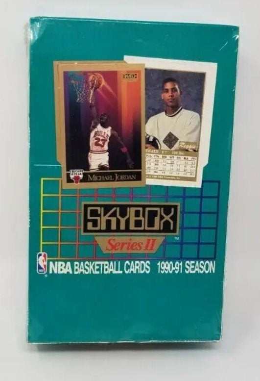 1990-91 Skybox Basketball Series Two Hobby Box