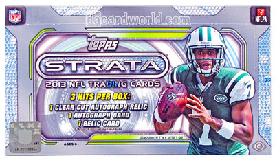 2013 Topps Strata Football Hobby Box