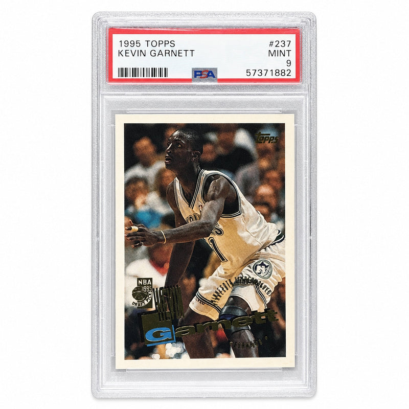 1995 Topps Kevin Garnett #237 PSA 9