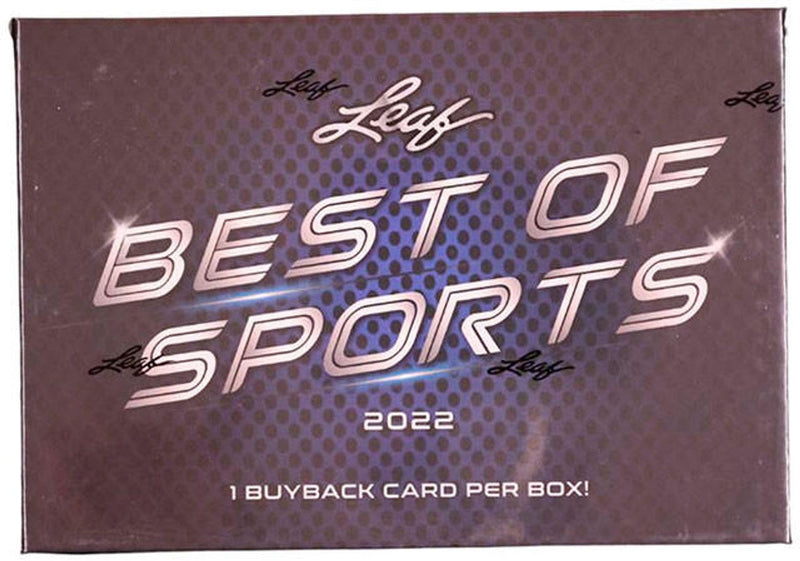 2022 Leaf Best of Sports Hobby Box