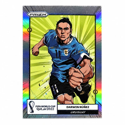 2022 Panini Prizm World Cup #24 Darwin Nunez Manga Uruguay SSP