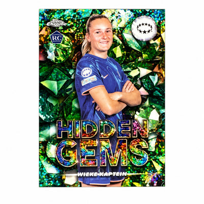 2025-26 Topps Chrome #HG-2 Wieke Kaptien Hidden Gems Rookie RC SSP