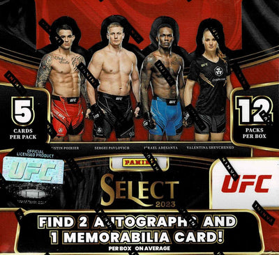 2023 Panini Select UFC Hobby Box