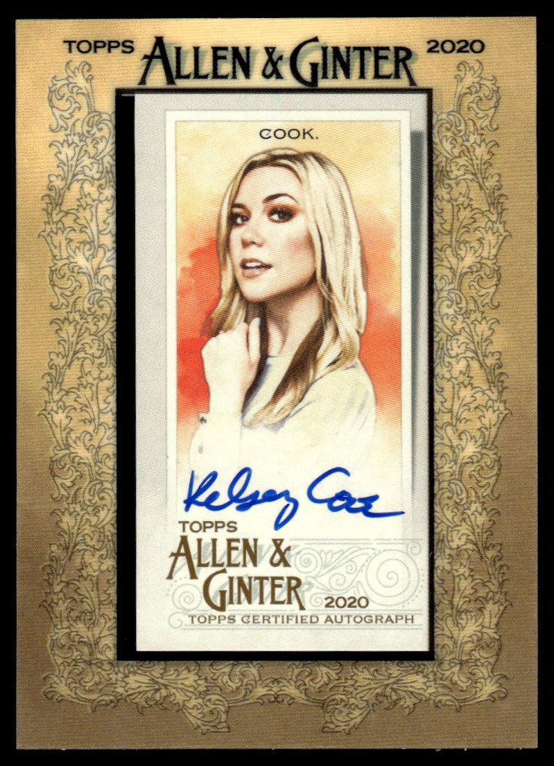 2020 Topps Allen & Ginter Kelsey Cook The World's Champions Auto