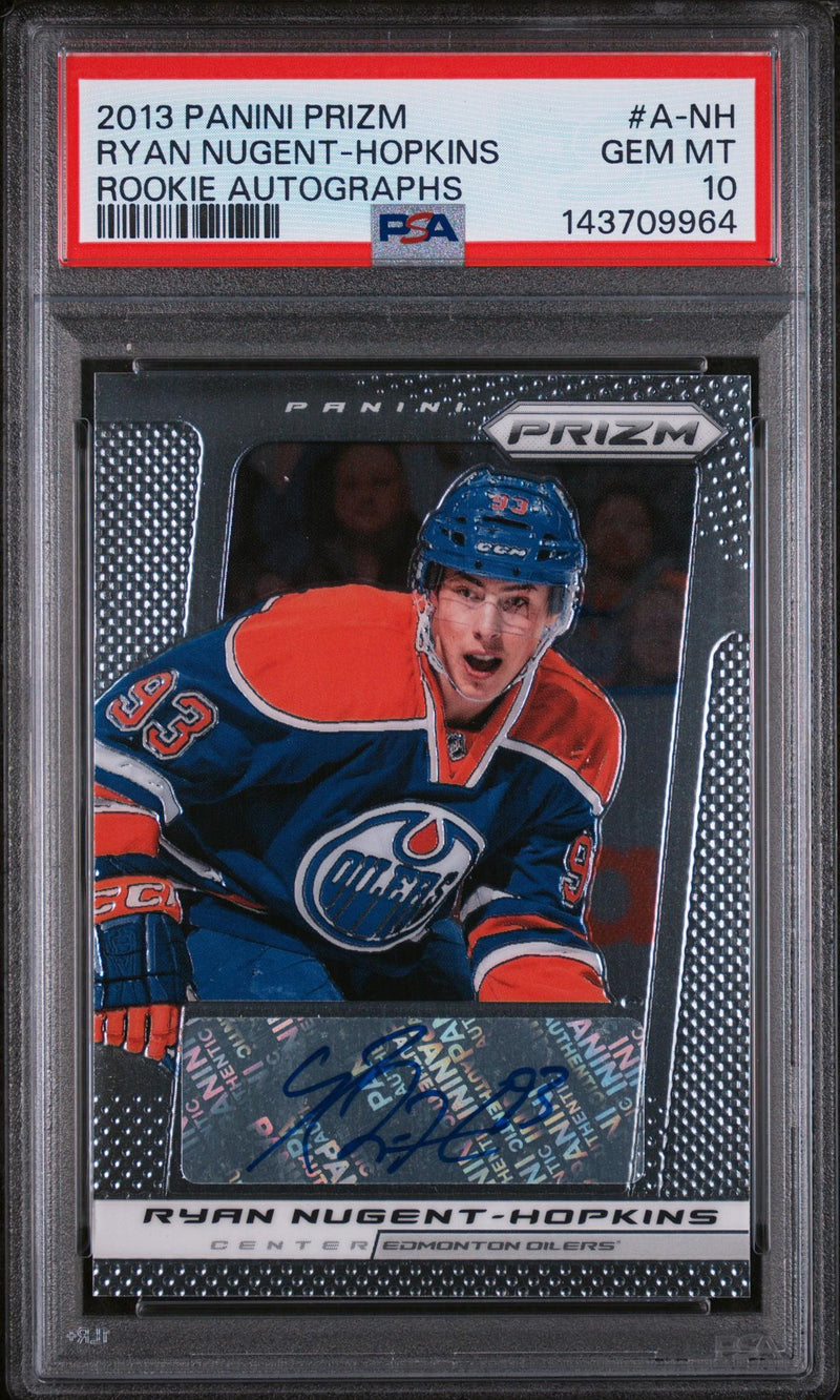 2013 Panini Prizm Rookie Autographs Ryan Nugent-Hopkins #A-NH PSA 10