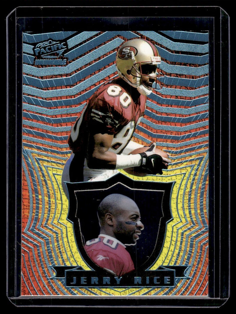 1997 Pacific Invincible 133 Jerry Rice San Francisco 49ers