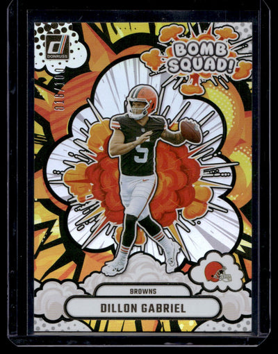 2025 Panini Donruss Bomb Squad Dillon Gabriel #BS-DGL /10