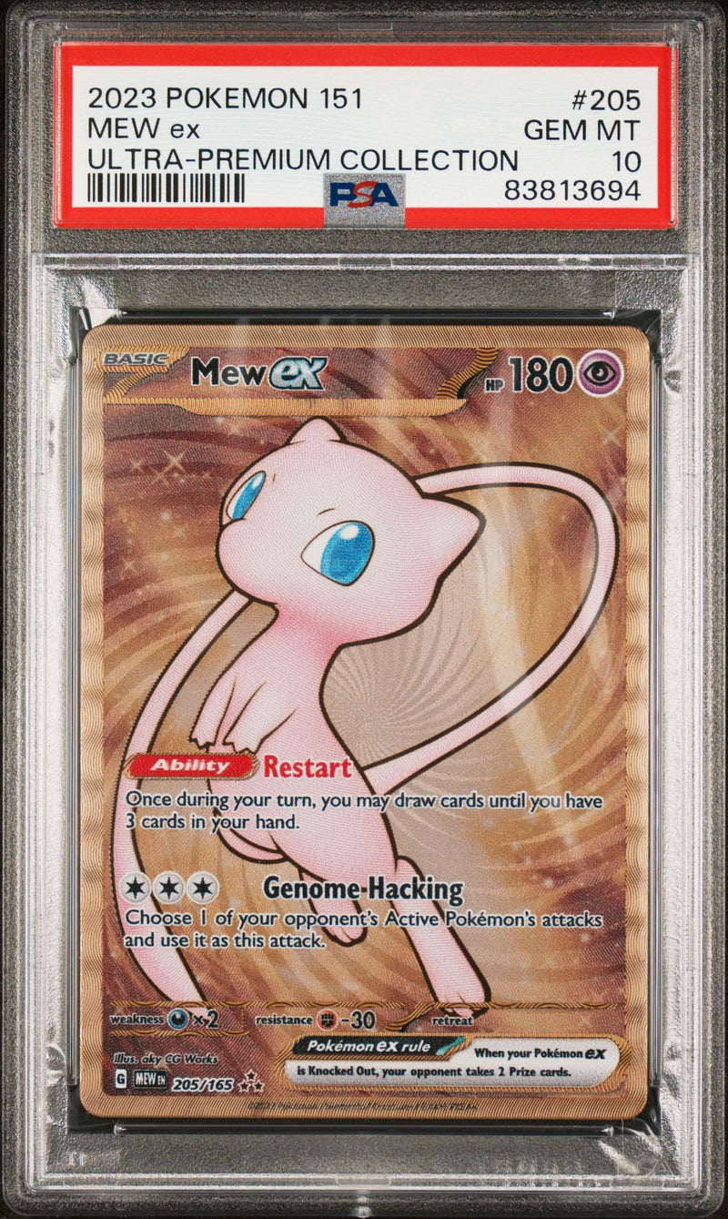 2023 Pokemon Scarlet and Violet 151 Ultra Premium Collection Mew Ex #205 PSA 10