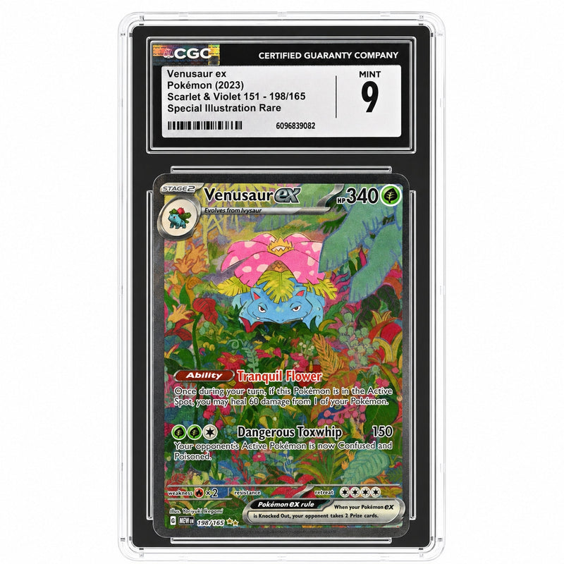 2023 Pokemon #198/165 Venusaur ex Special Illustration Rare CGC 9