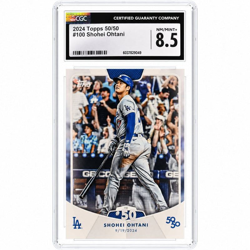2024 Topps #100 Shohei Ohtani 50/50 CGC 8.5