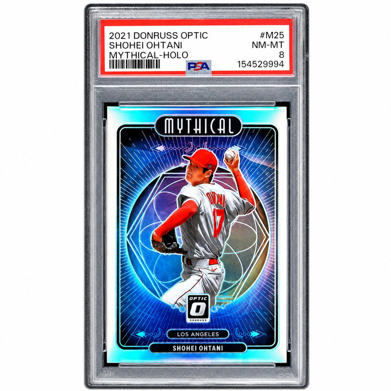 2021 Donruss Optic Mythical Holo Shohei Ohtani #M25 PSA 8