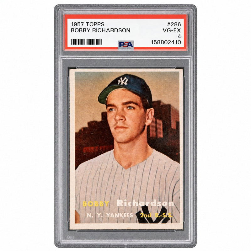 1957 Topps Bobby Richardson #286 PSA 4