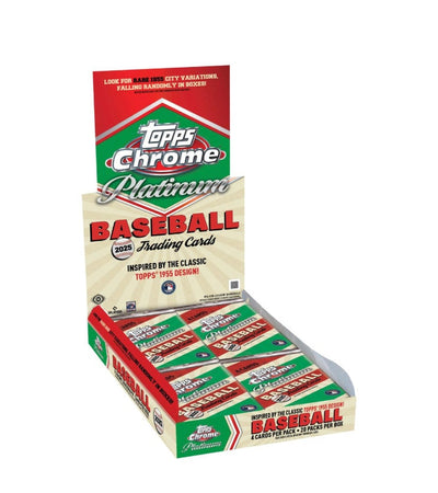 2025 Topps Chrome Platinum Baseball Hobby Box
