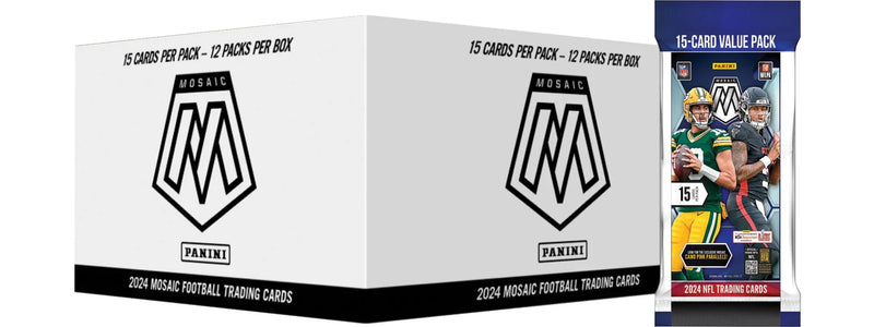 2024 Panini Mosaic Football Fat Pack Display Box