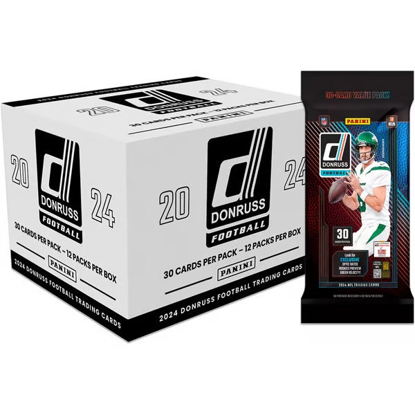 2024 Panini Donruss Football Fat Pack Display Box