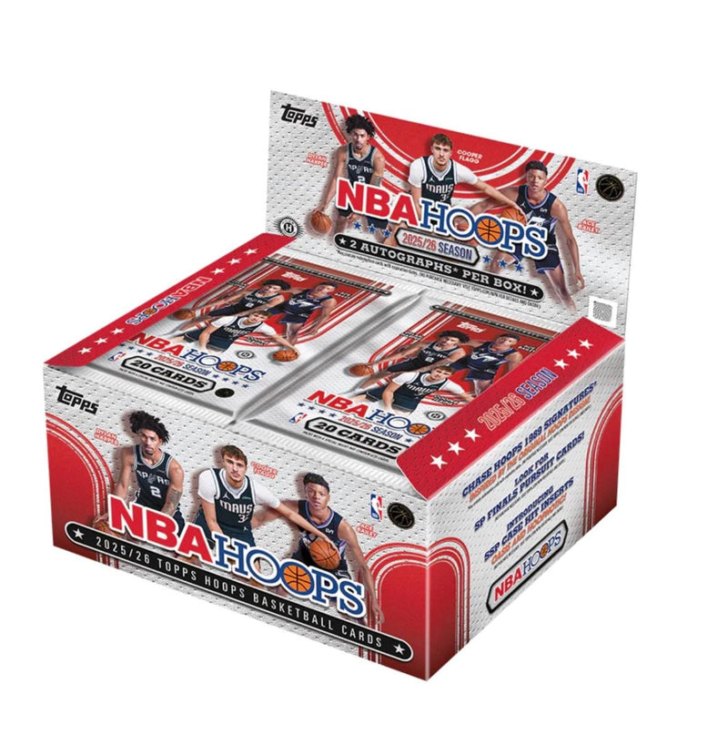 2025-26 Topps NBA Hoops Basketball Jumbo Box