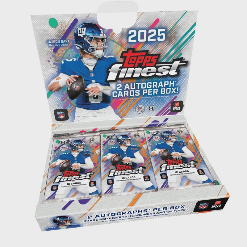 2025 Topps Finest Football Hobby Box