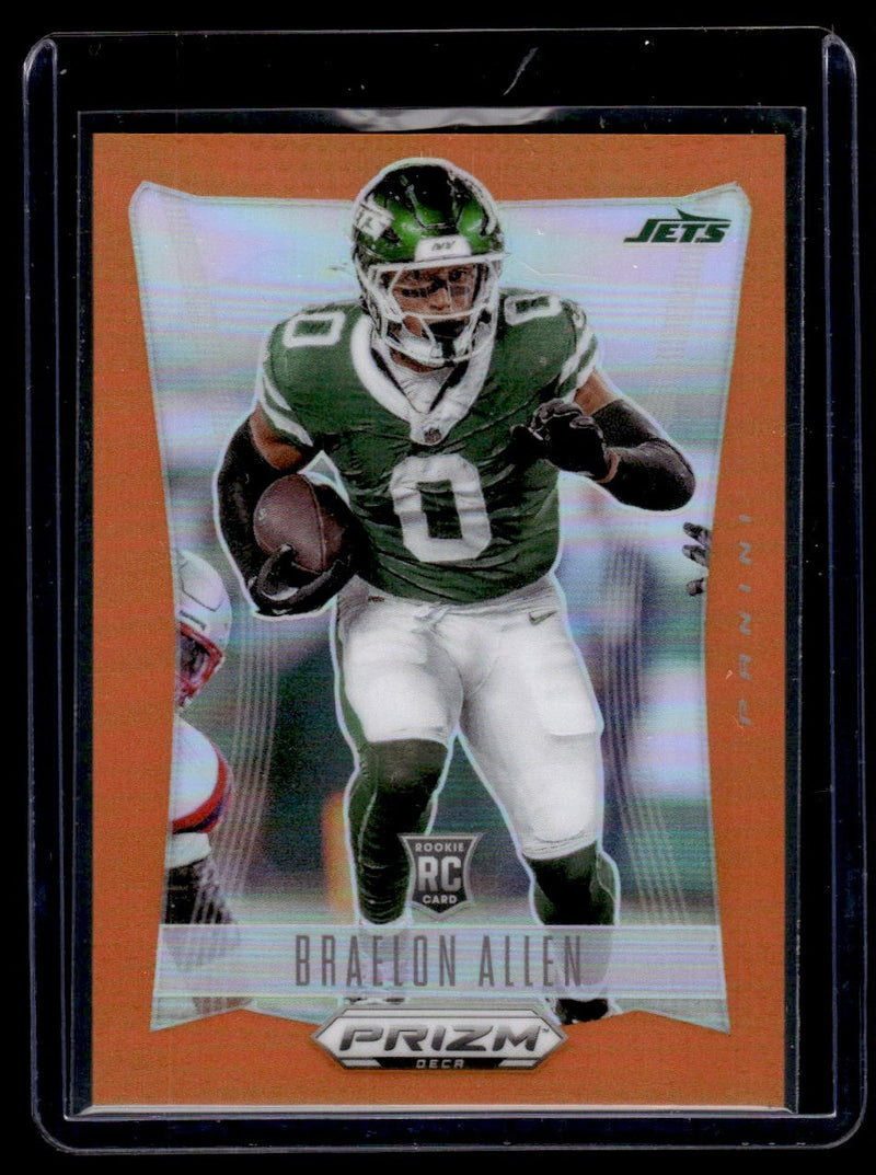 2024 Panini Prizm Deca Orange Braelon Allen #233 RC /49