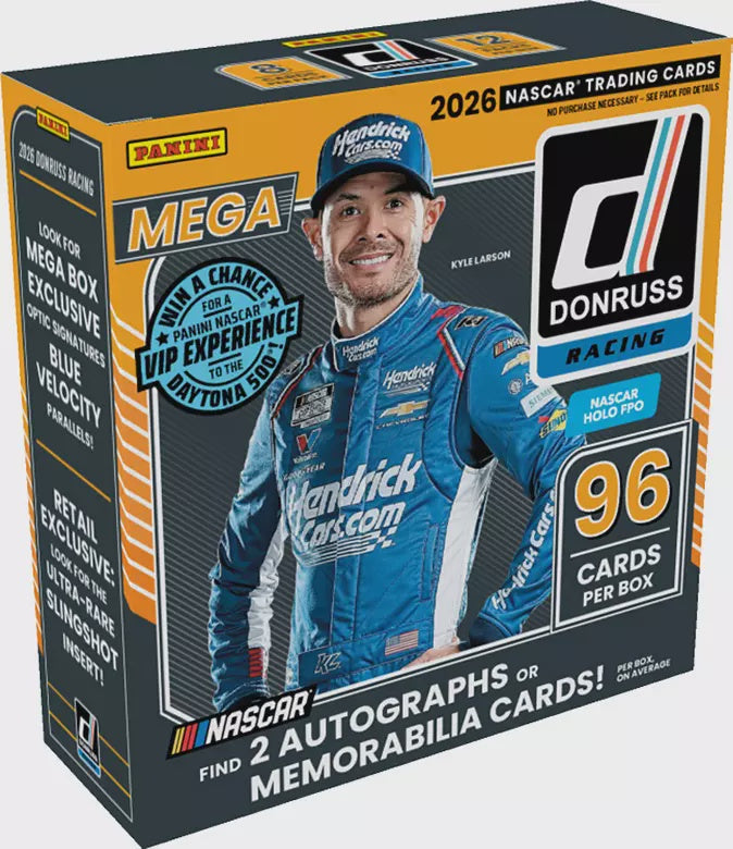 2026 Panini Donruss Racing Mega Box