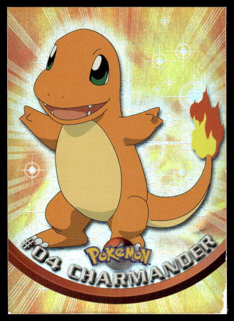 1999 Topps #04 Charmander TV Animation Edition