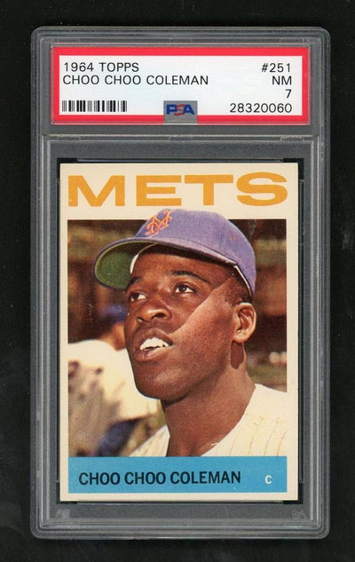 1964 Topps Choo Choo Coleman #251 PSA 7