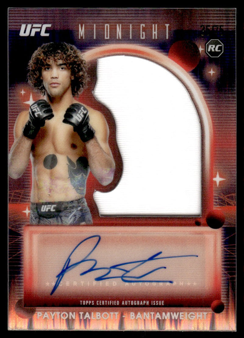 2025 Topps Midnight RRA-PT Payton Talbott Rookie Relic Autograph Rookie