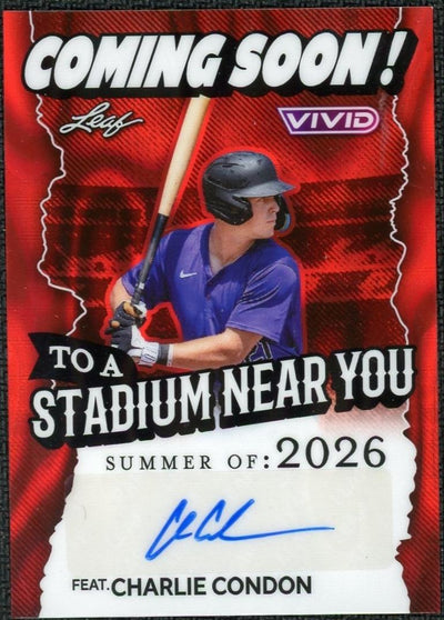 2025 Vivid CA-CC1 Charlie Condon Auto /2