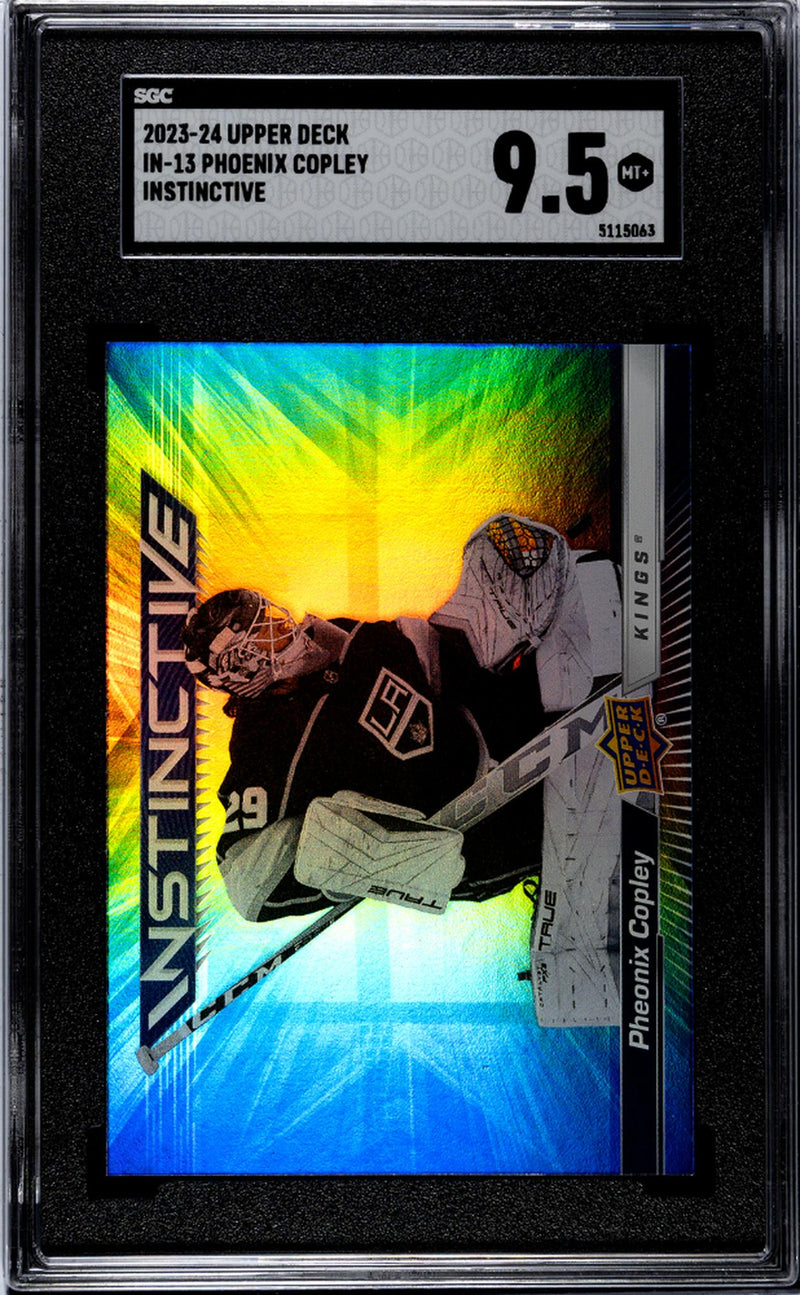 2023-24 Upper Deck Instinctive Pheonix Copley #IN-13 SGC 9.5