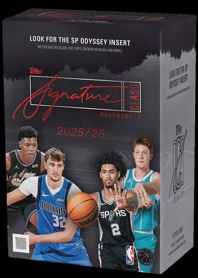 2025-26 Topps Signature Class Basketball Blaster Box