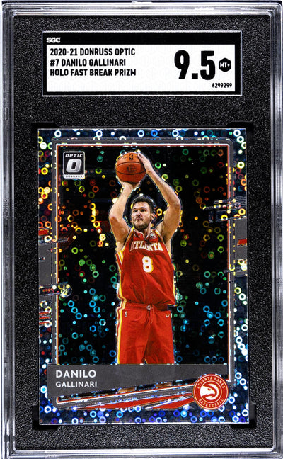 2020 Panini Donruss Optic Holo Fast Break Prizm Danilo Gallinari #7 SGC 9.5