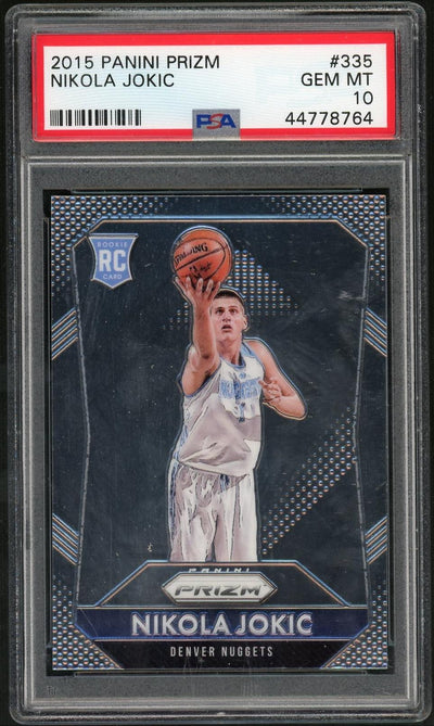 2015 Panini Prizm Nikola Jokic #335 PSA 10