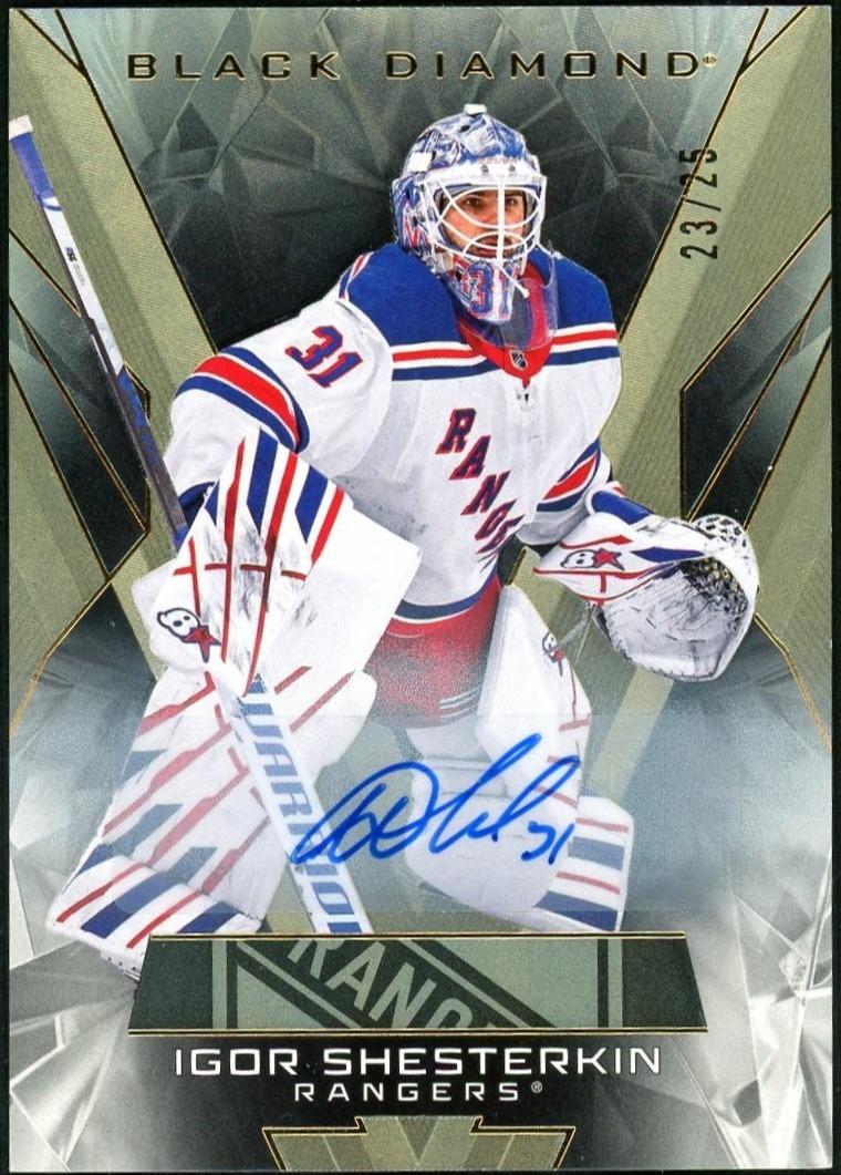 2025-26 Upper Deck BDB-SH Igor Shesterkin Autograph-Blue /25