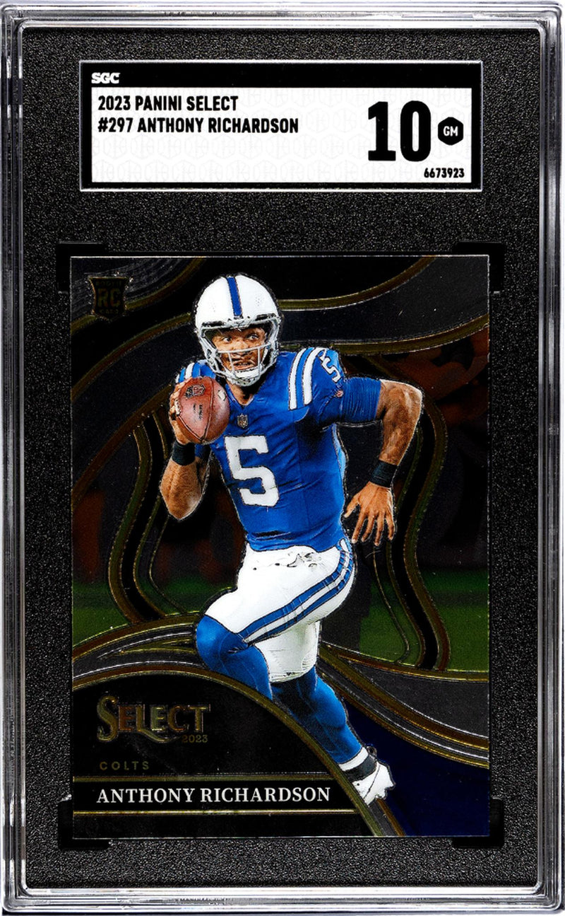 2023 Panini Select #297 Anthony Richardson SGC 10