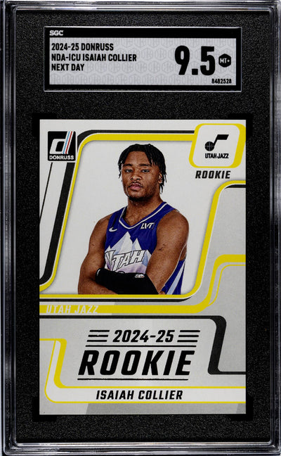 2024 Donruss Next Day Isaiah Collier #NDA-ICU RC SGC 9.5