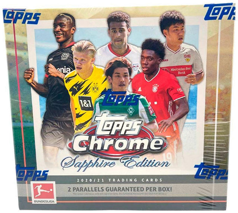 2020-21 Topps Chrome Bundesliga Soccer Sapphire Edition Box