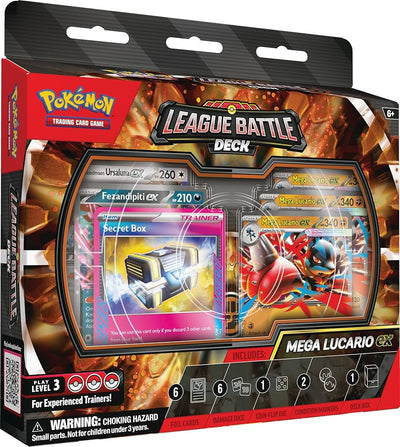 Pokemon Mega Lucario Ex League Battle Deck