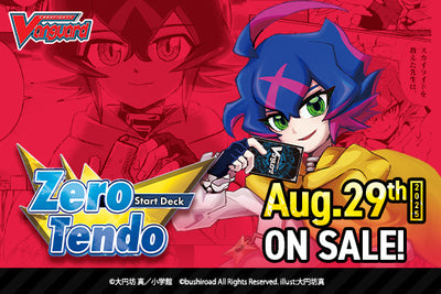Cardfight Vanguard Divinez: SS09 - Zero Tendo Start Deck Display