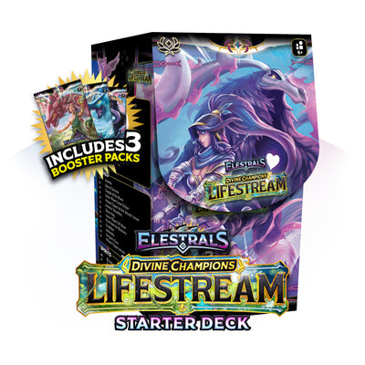 Elestrals TCG: Divine Champions Lifestream - Artemis Starter Deck Display