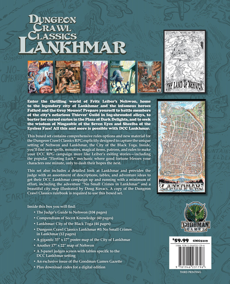 Dungeon Crawl Classics: Lankhmar Boxed Set