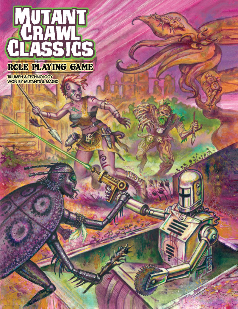 Mutant Crawl Classics: Core Rulebook (Softcover)