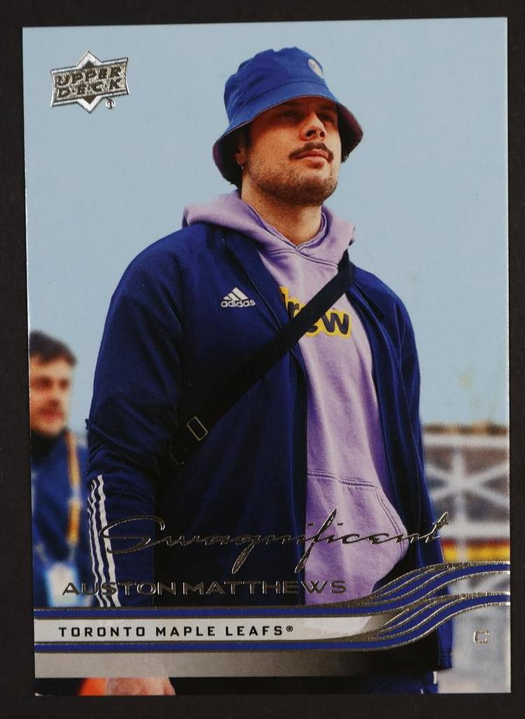 2025 Upper Deck Series 1 Swagnificant Auston Matthews #161