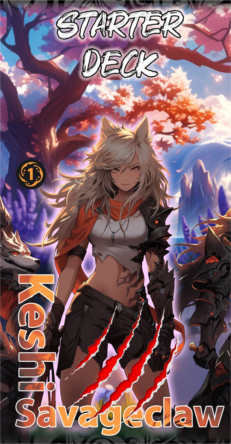 Soul Masters: Starter Deck - Keshi Savageclaw (1st Edition)