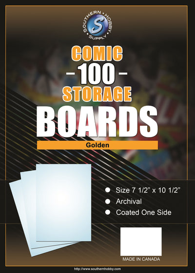 Backing Boards Golden Age 100-Count Packaged
