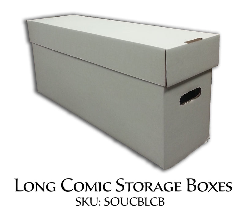 Cardboard Long Comic Storage Box