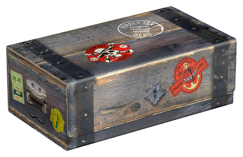 Squaroes Arkhive 800+ Collector Case: Netflix's One Piece W1 - Wooden Chest