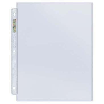 Ultra Pro: 1-Pocket 8.5 x 11-Inch Platinum Pages 100CT