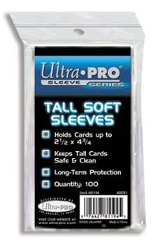 Ultra Pro Sleeves: Tall Soft 100CT