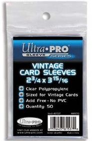 Ultra Pro Sleeves: 2 3/4 x 3 15/16 Vintage