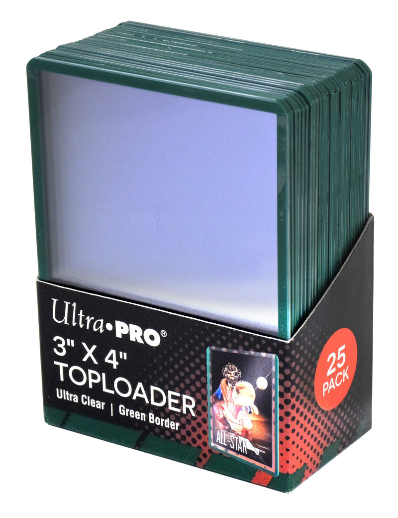 Ultra Pro: Standard 3 x 4-Inch Green Top Loader