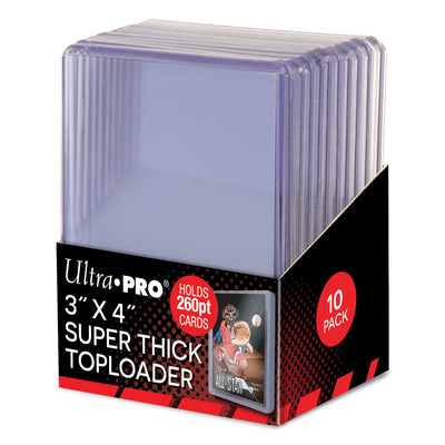Ultra Pro: Standard 3 x 4-Inch 260PT Top Loader